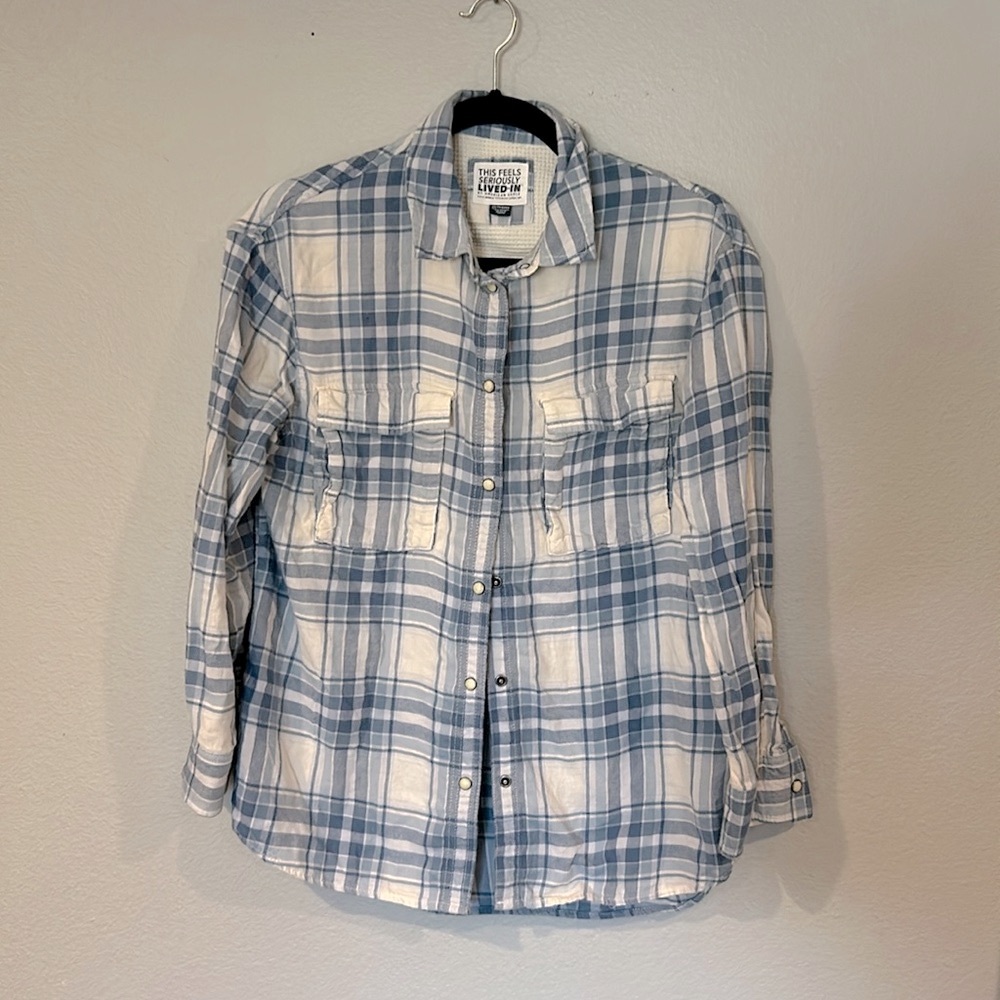 American Eagle flannel Size S